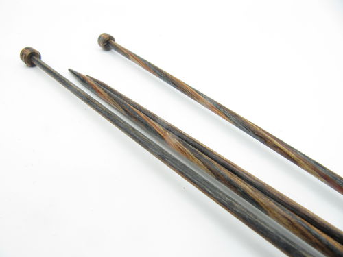 Prym, Natural, puinen neulepuikko, 35cm, 1 pari