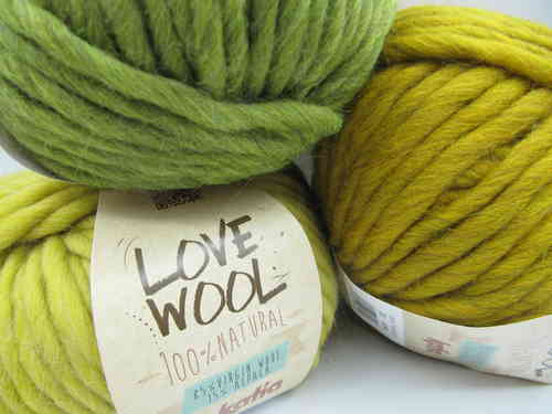 Katia, Love Wool, merino-alpakka lanka, 100g
